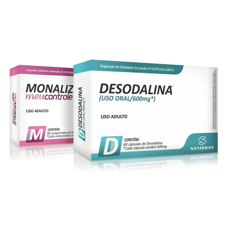 Desodalina + Monaliz kit - EMAGREÇA NATURALMENTE